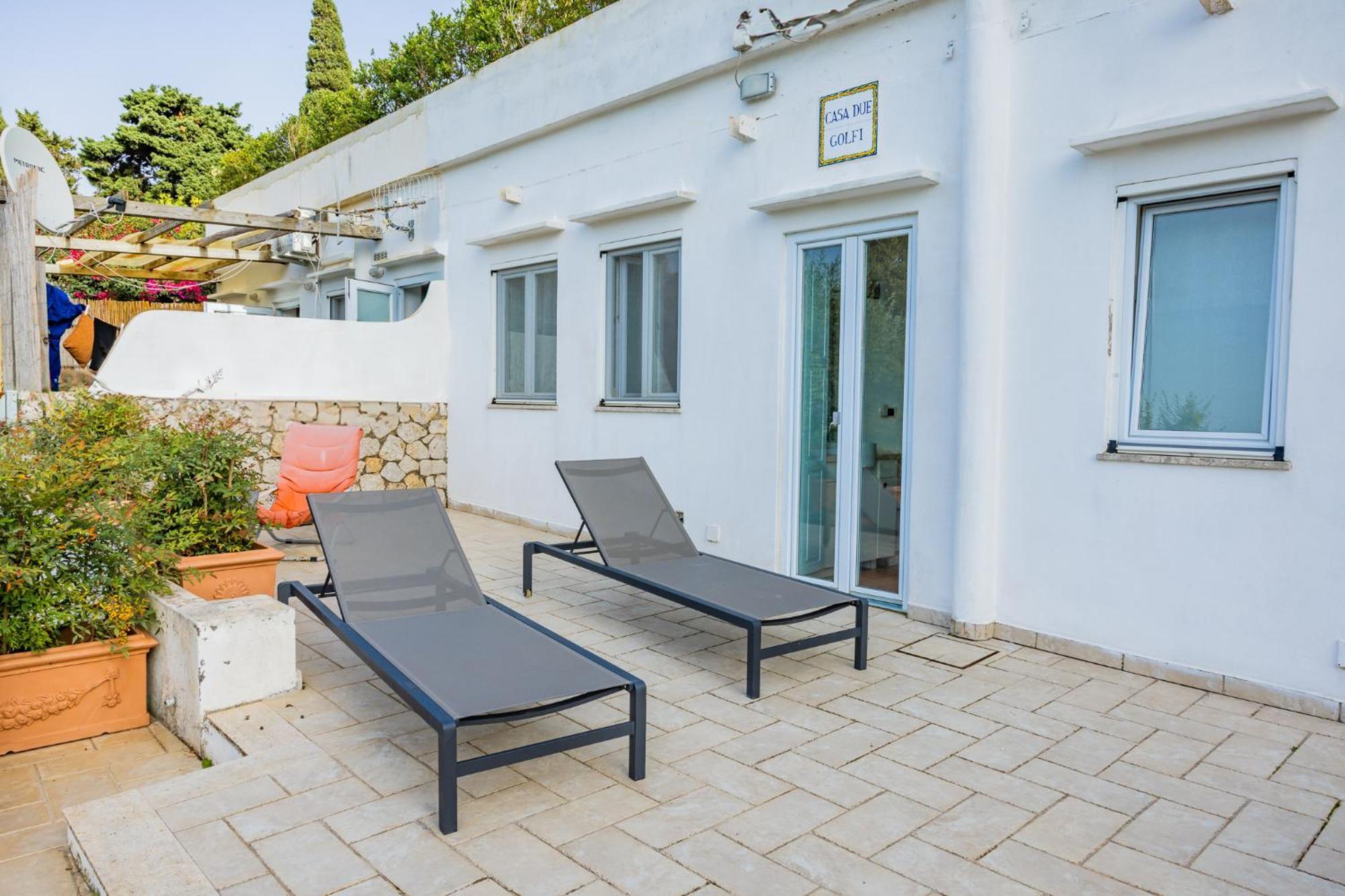Caprigetaway - Casa Due Golfi Villa Exterior foto